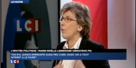 J'étais l'invitée politique de Frédéric Delpech sur LCI le 7 mai à 7h45