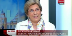J'étais le 6 juin l'invitée du journal Le 19h sur LCP pour évoquer l'agression mortelle de Clément Méric et le vote sur le texte des métropoles  