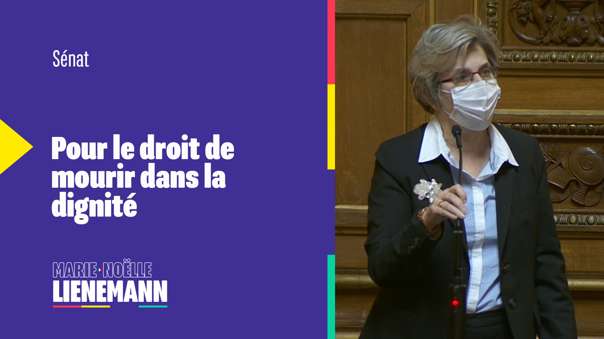 Pour le droit de mourir dans la dignité - Marie-Noëlle Lienemann